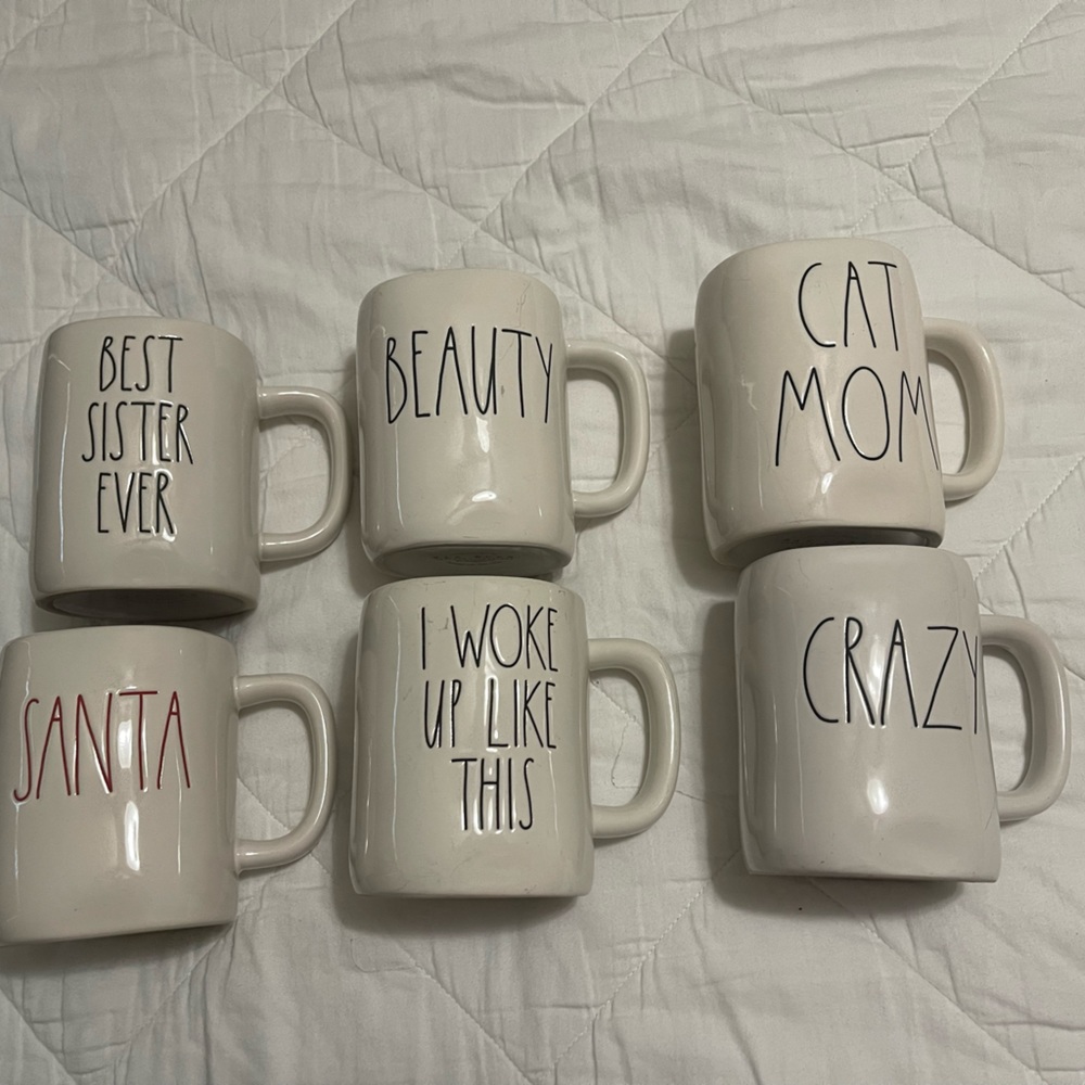 Rae Dunn Coffee Mugs